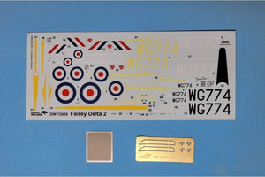 Dora Wings 72009 Fairey Delta 2 British supersonic research aircraft 1/72 – immagine 4