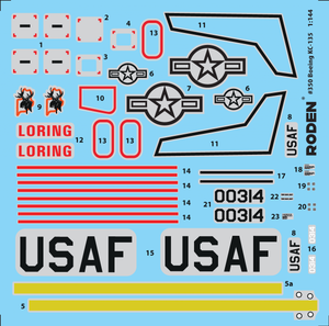 Roden 350 Boeing KC-135R Stratotanker 1/144 – Bild 3
