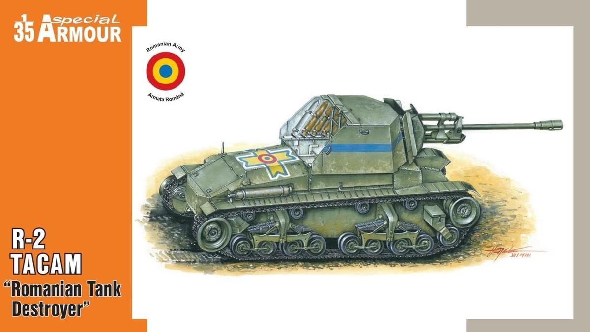 Armure spéciale 35003 R-2 TACAM 1/35
