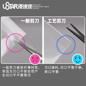 U-Star UA-91251 Precision scissors / Nożyczki precyzyjne – imagen 5