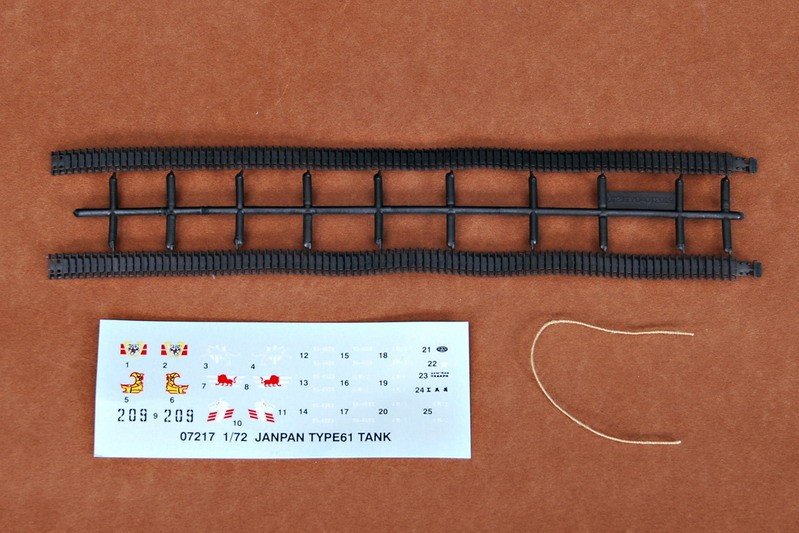 Trumpeter 07217 JAPAN TYPE61 TANK 1/72 – Bild 4