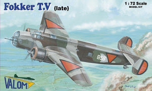 Valom 72102 Fokker T.V (late) 1/72