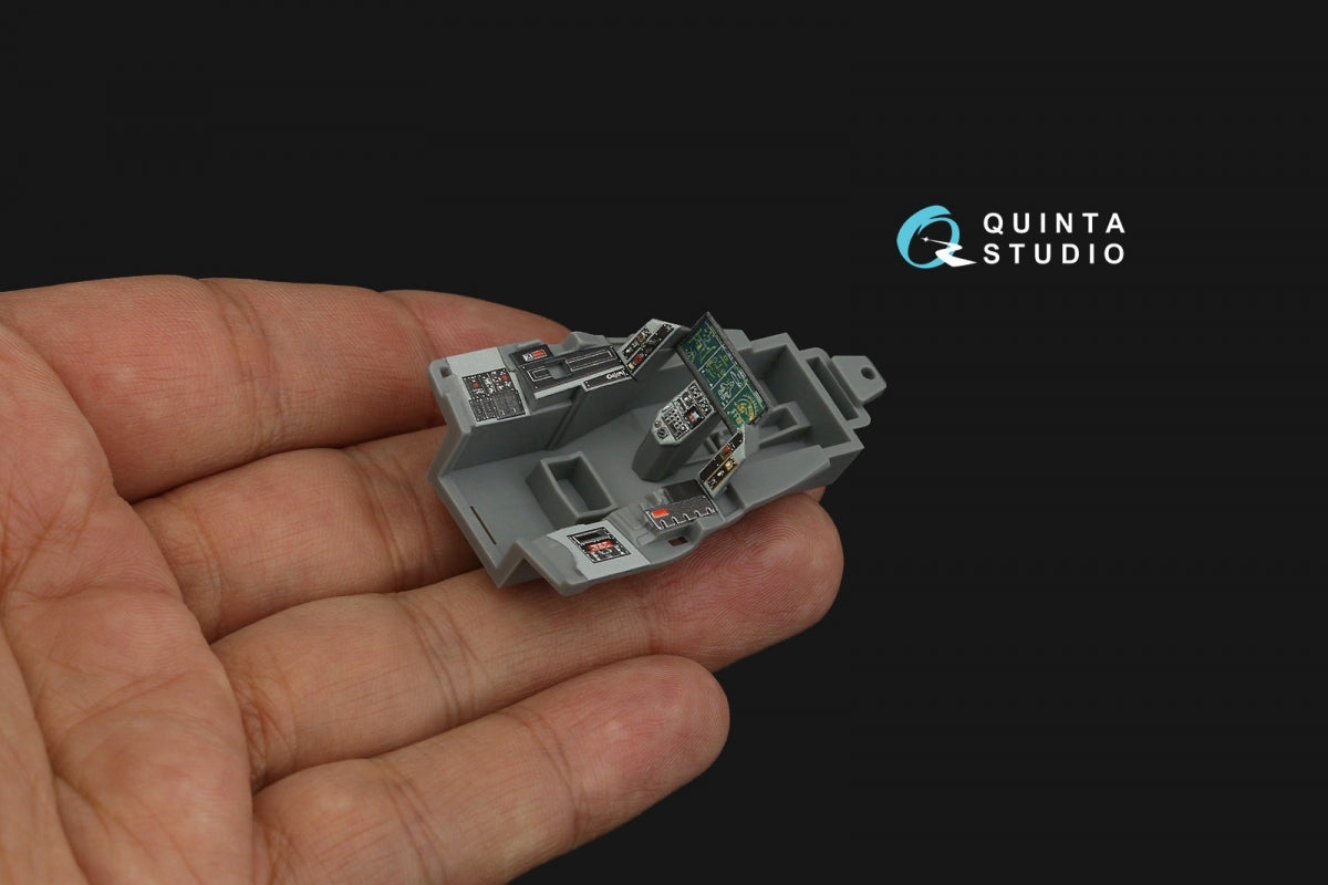 Quinta Studio QD48288 F-35A 3D-Printed &amp;amp; coloured Interior on decal paper (Tamiya) 1/48 – immagine 13