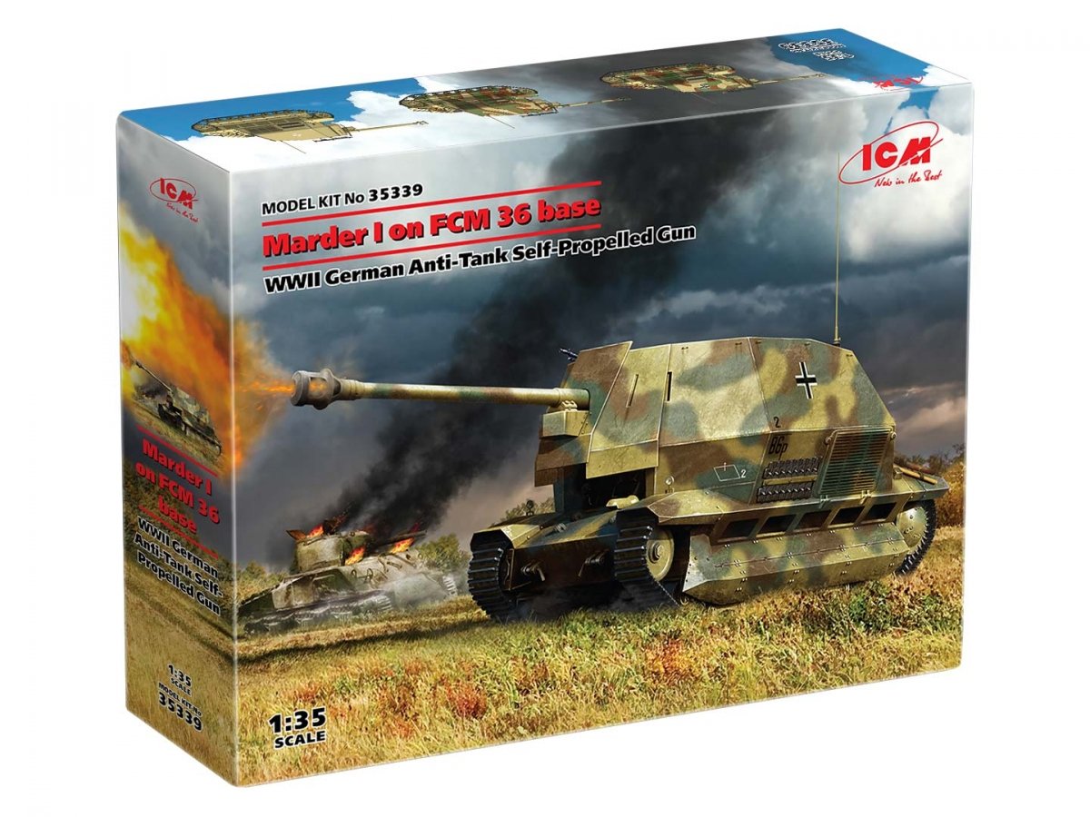 ICM 35339 Marder I on FCM 36 base 1/35 – Bild 2