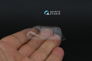 Quinta Studio QC48007 LaGG-3 Series 66 vacuumed clear canopy, 1 pcs, (Zvezda) 1/48 – immagine 3