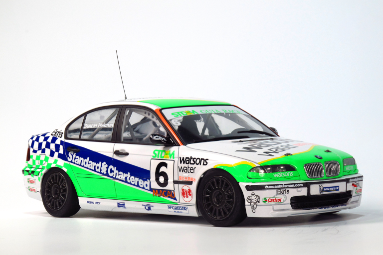 Nunu PN24041 BMW 320i E46 2001 Macau Gear Race Winner 1/24 – immagine 2