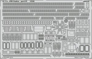 Eduard 53114 SMS Emden partie 1 REVELL 1/350 – image 2