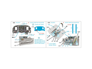 Quinta Studio QD72203 Yak-1 3D-Printed &amp;amp; coloured Interior on decal paper (Zvezda) 1/72 – immagine 2