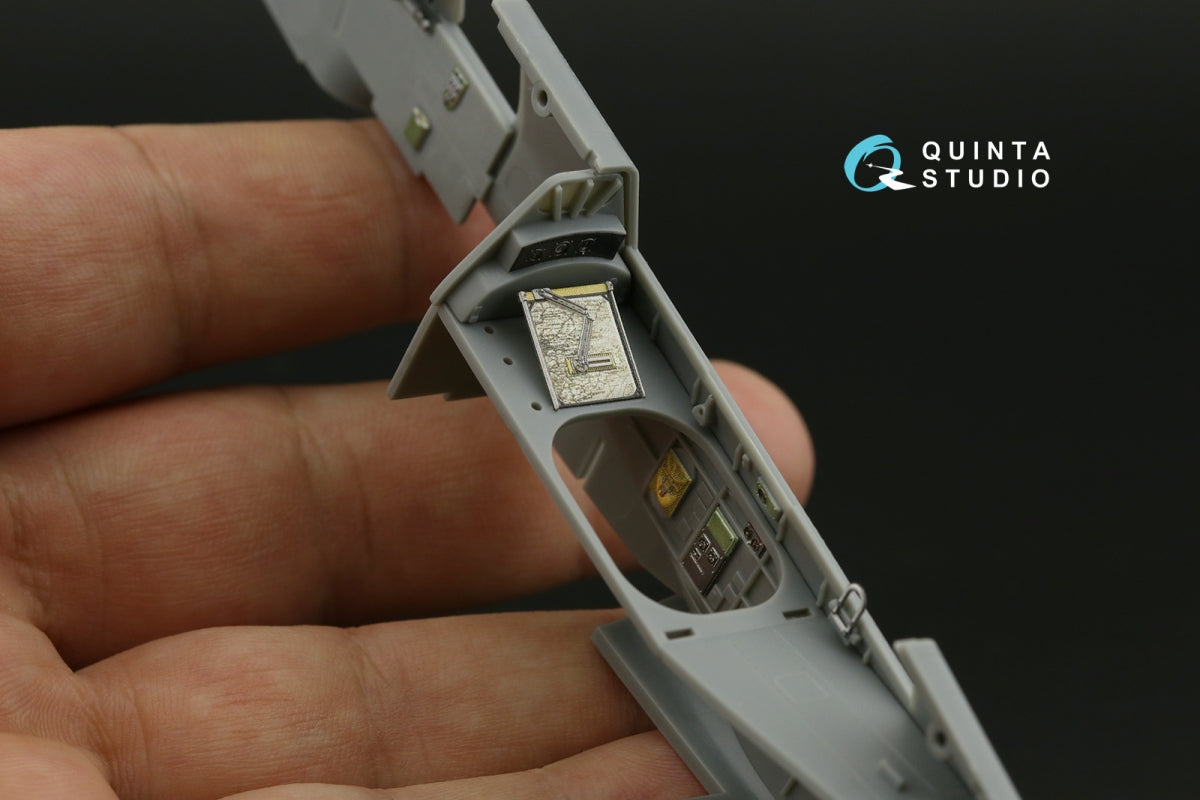 Quinta Studio QDS-48423 Fairey Fulmar Mk.I 3D-Printed &amp;amp; coloured Interior on decal paper (Trumpeter) (Small version) 1/48 – immagine 4