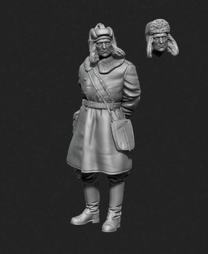 Panzer Art FI35-128 Soviet tank officer in sheepskin coat No.1 1/35 – imagen 5