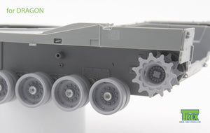T-Rex Studio TR35002-2 M1 Abrams Road Wheel Set for DRAGON 1/35 – immagine 2
