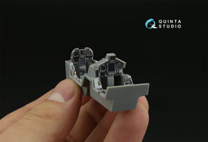 Quinta Studio QDS-48373 F/A-18F late / EA-18G 3D-Printed &amp;amp; coloured Interior on decal paper (Hobby Boss) (small version) 1/48 – Bild 6