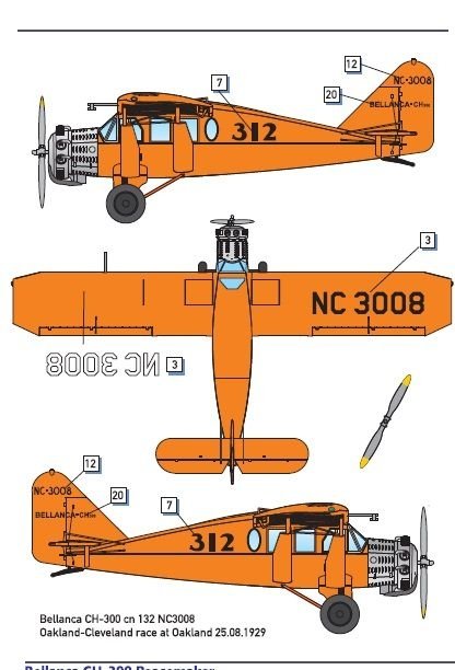 Dora Wings 72022 Bellanca CH-300 Pacemaker 1/72 – image 6