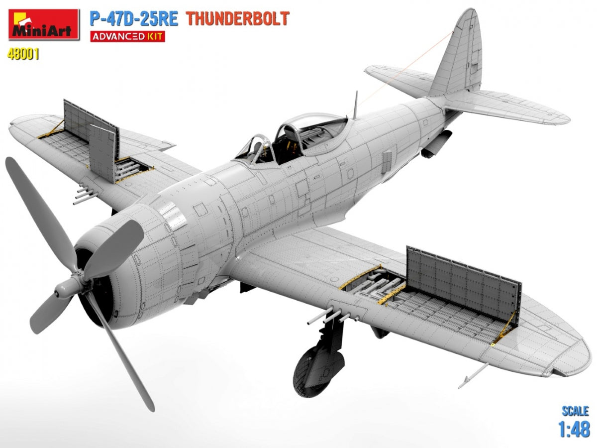 MiniArt 48001 P-47D-25RE Thunderbolt - Advanced Kit 1/48 – Bild 6