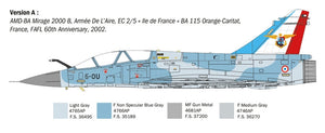 Italeri 90023 Dassault Mirage 2000 B/D 1/72 – imagen 4