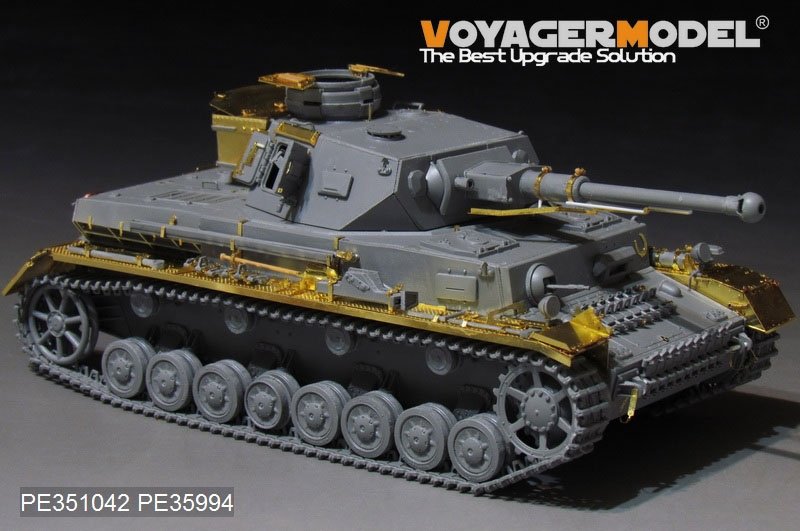 Voyager Model PE351042 WWII German Pz.Kpfw.IV Ausf.F2 Basic For Border BT-003 1/35 – immagine 5