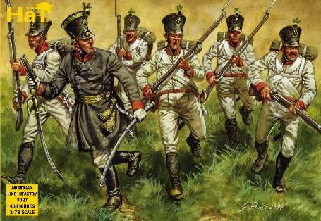 Hat 8027 Napoleonic Austrian Infantry 1/72