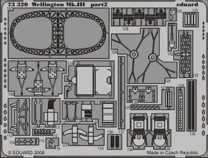 Eduard 73320 Wellington Mk. III S. A. 1/72 TRUMPETER – Bild 3