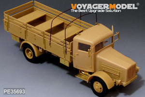 Voyager Model PE35693 WWII German Bussing Nag L4500A 4X4 Cargo Truck For AFV 35270 1/35 – immagine 7
