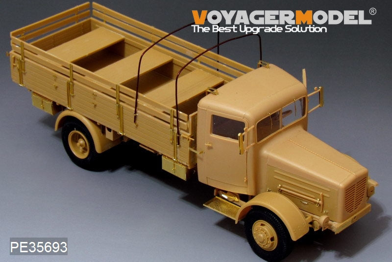Voyager Model PE35693 WWII German Bussing Nag L4500A 4X4 Cargo Truck For AFV 35270 1/35 – immagine 7