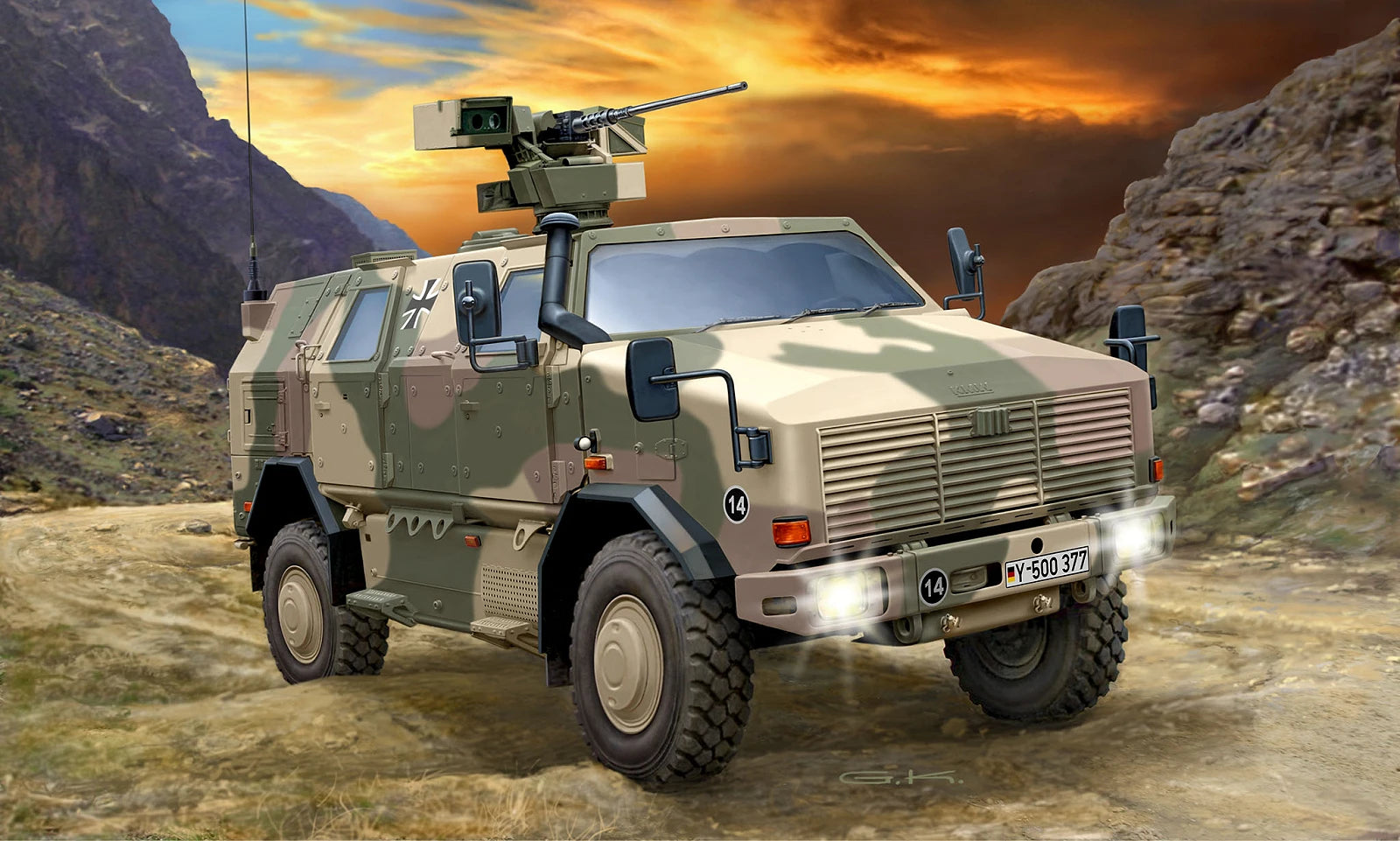 Revell 03370 Dingo 2 GE A3.3 PatSi 1/35 – Bild 8