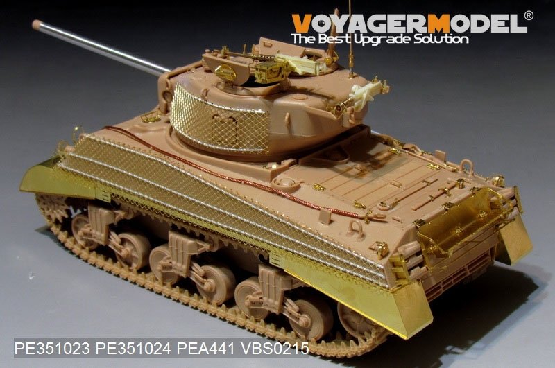 Voyager Model PE351023 WWII US M4A3 (76) w Mid Tank Basic For MENG TS-043 1/35 – immagine 19
