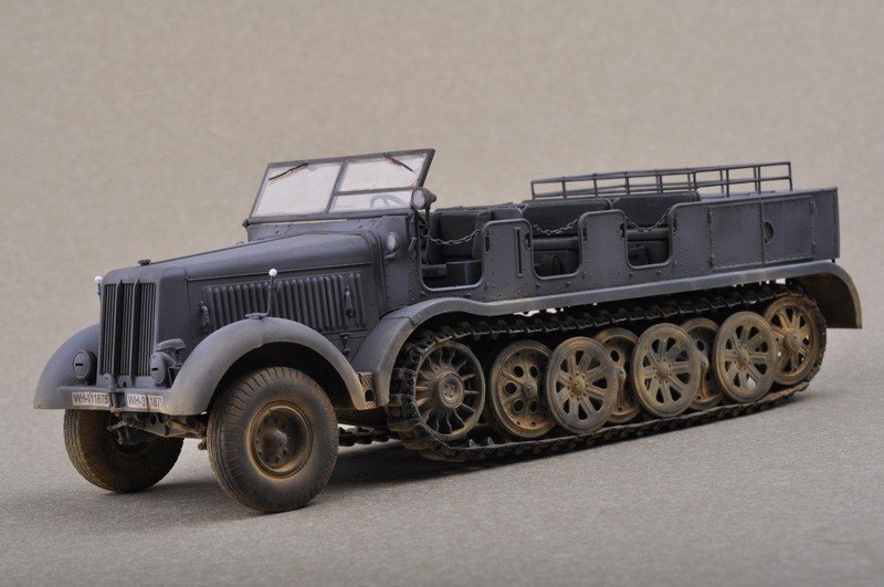 Trumpeter 01583 Sd.Kfz.8 Schwerer Zugkraftwagen 12t 1/35 – immagine 16