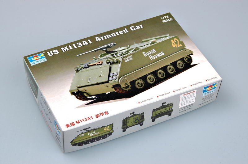 Trumpeter 07238 US M 113A1 Armored Car 1/72 – image 2