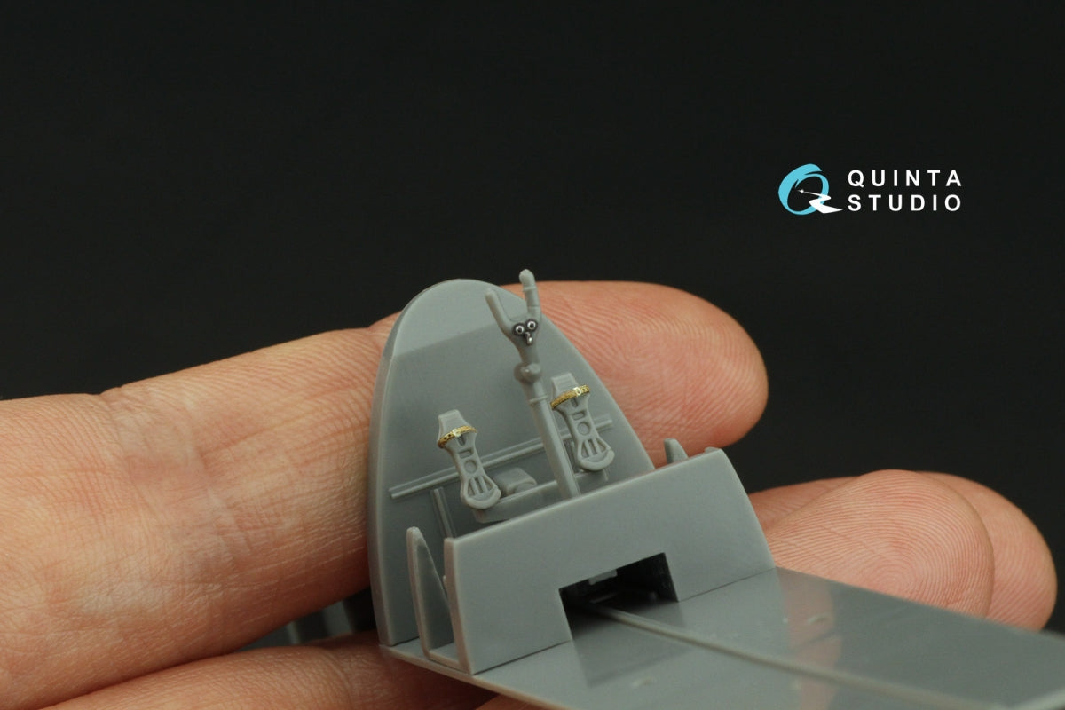 Quinta Studio QD48515 Do 335A-12 Trainer 3D-Printed &amp;amp; coloured Interior on decal paper (Tamiya) 1/48 – zdjęcie 8