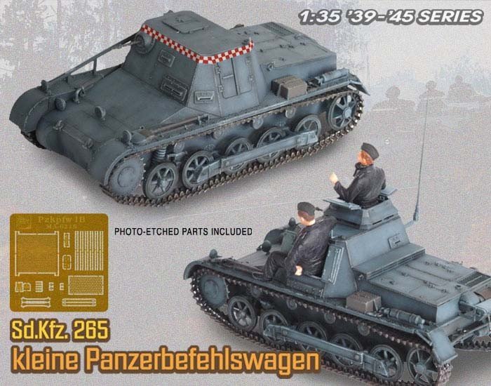 Dragon 6218 Sd.Kfz.265 kleiner Panzerbefehlswagen 1/35 – immagine 4