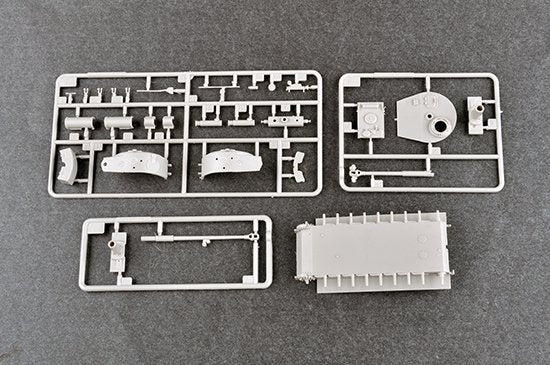 Trumpeter 07164 German Tiger with 88mm kwk L/71 1/72 – immagine 4
