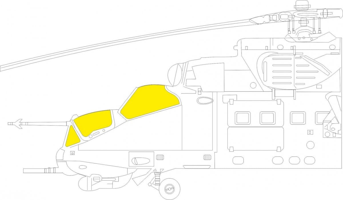 Eduard EX806 Mi-24D TFace EDUARD/ZVEZDA 1/48 – Bild 2