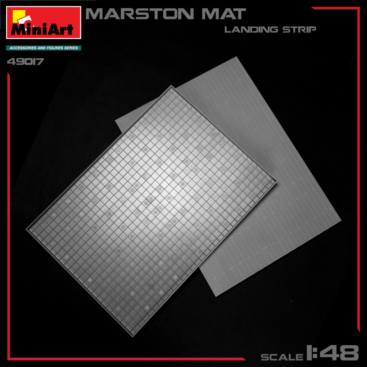 MiniArt 49017 MARSTON MAT. LANDING STRIP 1/48 – Bild 7