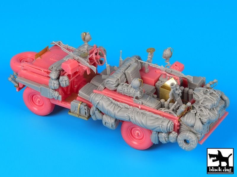 Black Dog T35117 Land Rover Pink Panther accessories set 1/35 – immagine 2