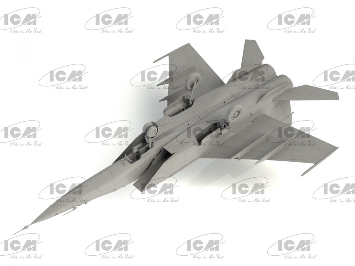 ICM 72178 MiG-25PU Soviet Training Aircraft 1/72 – imagen 6