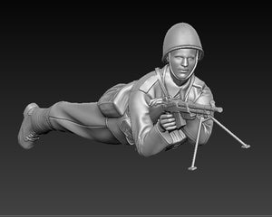 Glowel Miniatures 35009 Infanterie polonaise couchée 1/35 – image 3