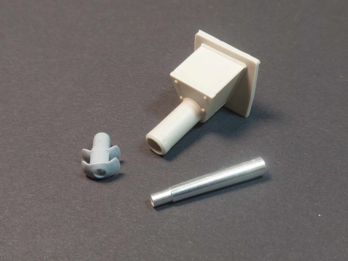 Panzer Art GB35-128 StuH III welded mantlet with StuG42 howitzer (Final muzzle brake) 1/35 – imagen 2