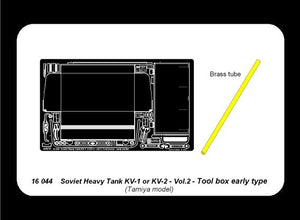 Aber 16044 Char lourd russe KV-1 ou KV-2 vol. 2 - Boîtes à outils (version initiale, 1/16) – image 8