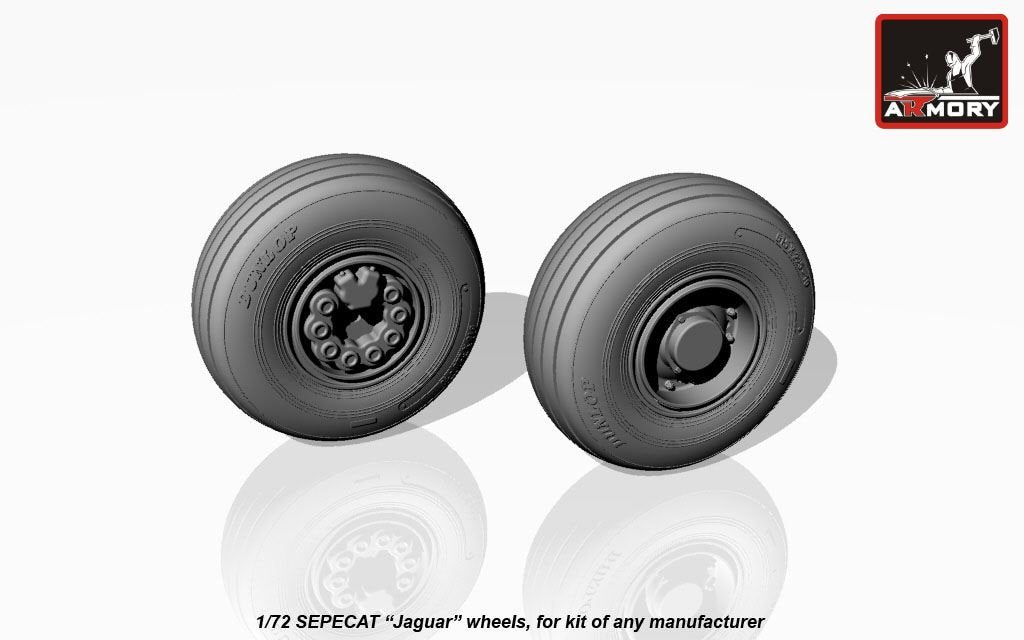Armory Models AW48502 SEPECAT Jaguar wheels 1/48 – Bild 4