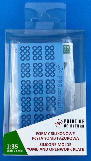 Moules en silicone Point of no Return 3522025. Plaque Yomb et ajourée 1/35 – image 2