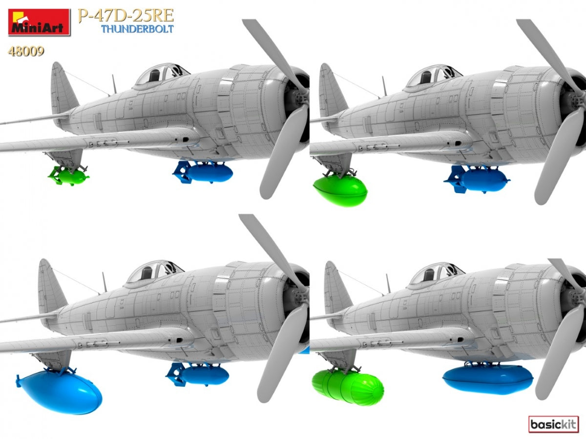 MiniArt 48009 P-47D-25RE THUNDERBOLT. BASIC KIT 1/48 – imagen 18