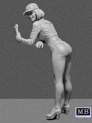 Master Box 24016 Pin-up series. &amp;quot;A short stop&amp;quot;. Kit No. 2 1/24 – imagen 4