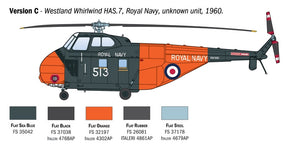 Italeri 1476 HO4S-3 / HAS.7 / H-19 1/72 – immagine 6