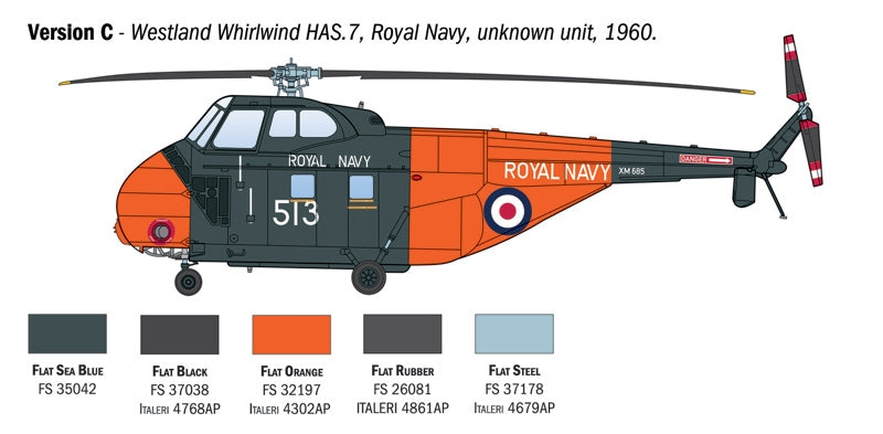 Italeri 1476 HO4S-3 / HAS.7 / H-19 1/72 – immagine 6