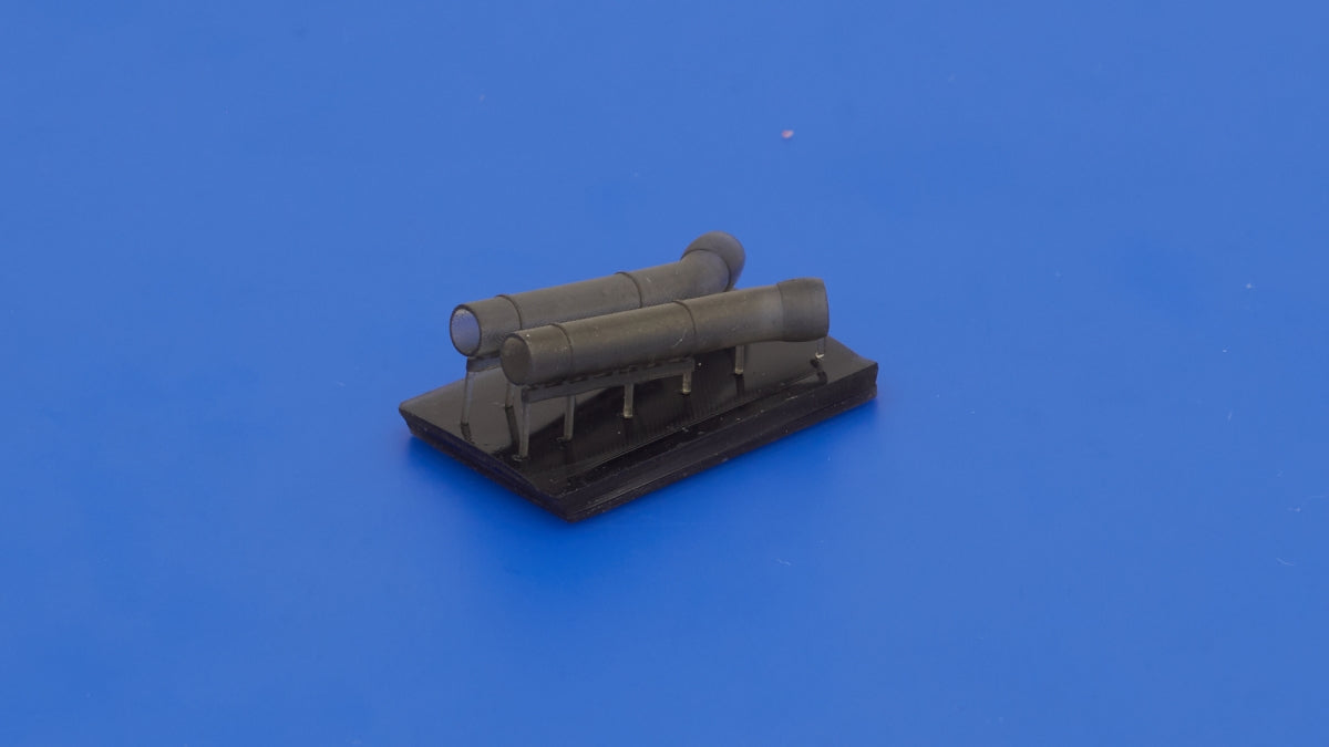 Omask 107211 Ju 87 exhaust (Academy) 3D print 1/72 – immagine 3