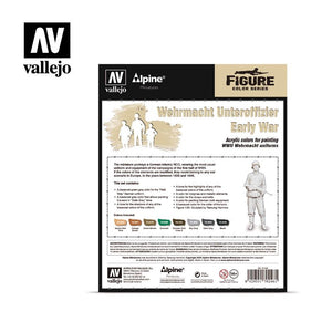 Vallejo 70246 Wehrmacht Unteroffizier Early War 8x17ml – immagine 2