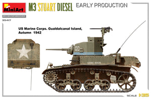 MiniArt 35417 M3 Stuart Diesel Première production 1/35 – image 5
