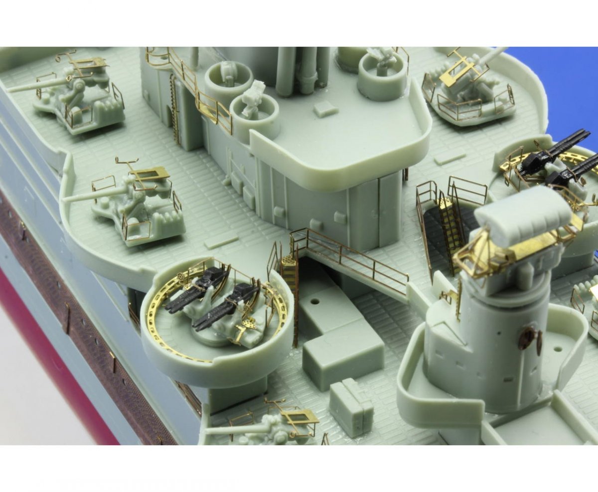 Eduard 53105 Rambardes de l&amp;#39;USS CA-35 Indianapolis ACADEMY 1/350 – image 6