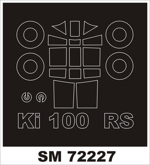 Montex SM72227 Ki-100 RS MODEL