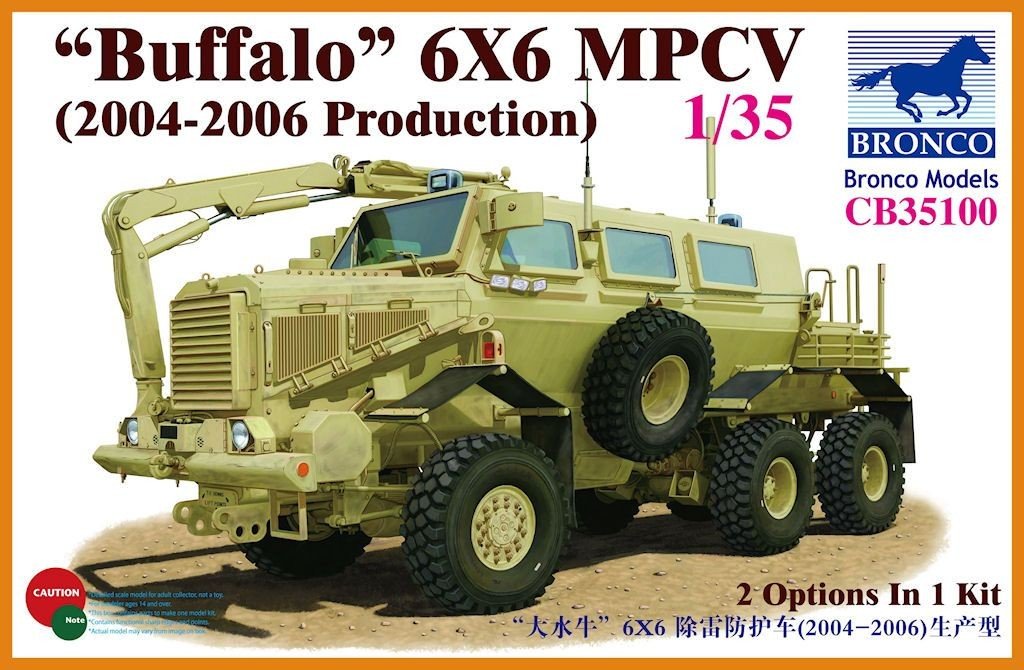 Bronco CB35100 Buffalo 6x6 MPCV 1/35